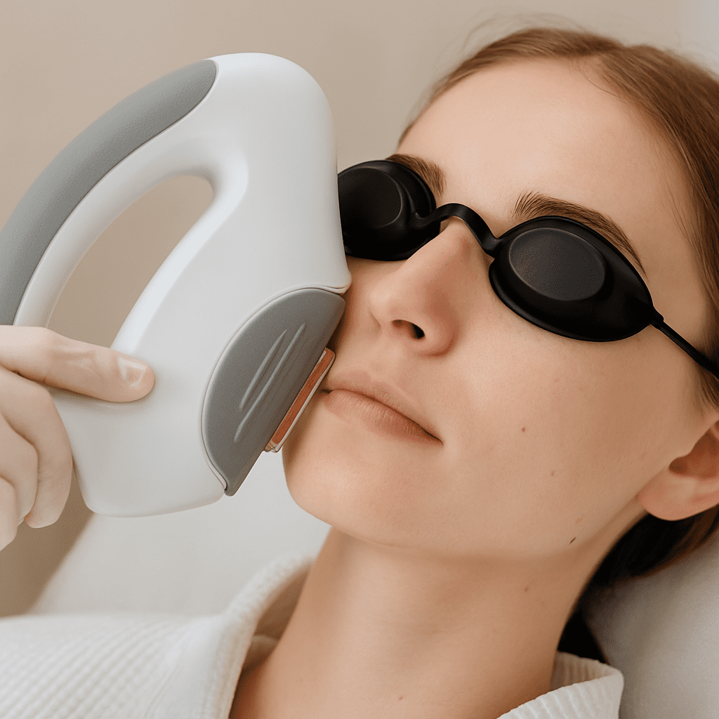 IPL چیست و چه تأثیری بر جوانسازی پوست دارد؟ بررسی کامل کاربردها، مزایا و تفاوت با لیزر 1 لیزر ipl