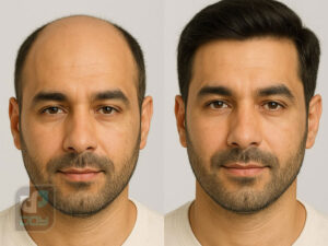 کاشت مو به روش FUE چیست؟ 13 کاشت مو در شیراز عکس شاخص