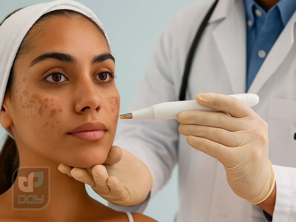 آیا لیزر صورت باعث لک میشود؟ 2 لک پوستی در افراد با پوست تیره